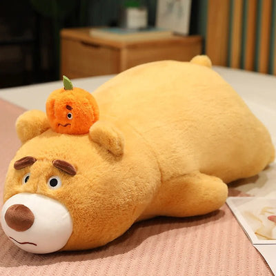 Stuffed Animal Fruit Gummy Bear Plushie, 6 Designs, 12-28" | 30-70 cm plush toy – – – Image 5 | Plushie Produce