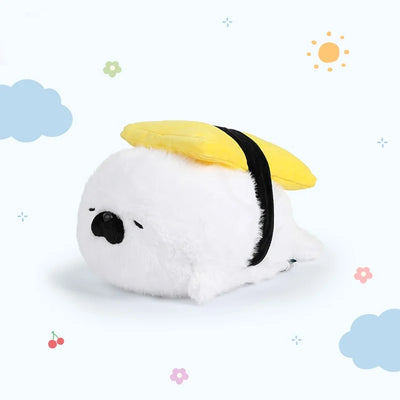 Sushi Otter Plushie, 14" | 35 cm plush toy – – Sushi white otter – Image 21 | Plushie Produce