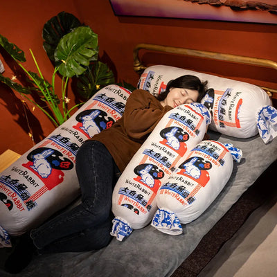 White Rabbit Candy Plush Toy, 20-40" | 50-110 cm plush toy – – – Image 2 | Plushie Produce