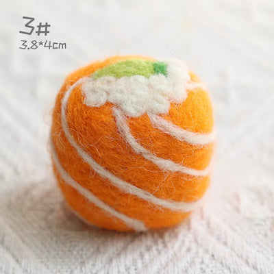 Wool Felt Sushi Plushies – Realistic Mini Food Plush Toys plush toy – – B – Image 9 | Plushie Produce