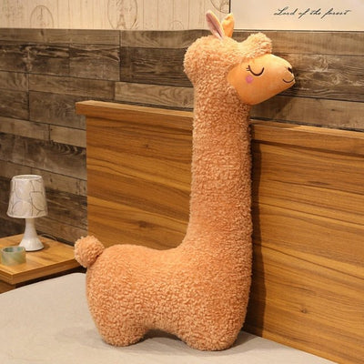 Alpaca Body Pillow Giant Plushie, 2.5-4.3 ft | 75-130 cm plush toy – – 2.5 ft (75cm) – Image 1 | Plushie Produce
