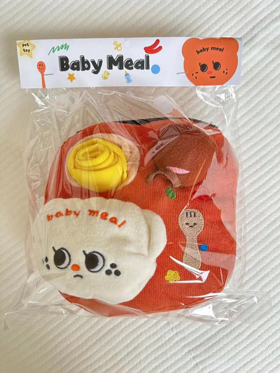 Breakfast Platter Squeaky Plush Dog Toy plush toy – – – Image 6 | Plushie Produce