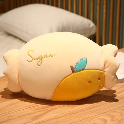 Candy Hand Warmer Plushie, Eight Designs, 13" | 32 cm plush toy – – Orange B – Image 6 | Plushie Produce