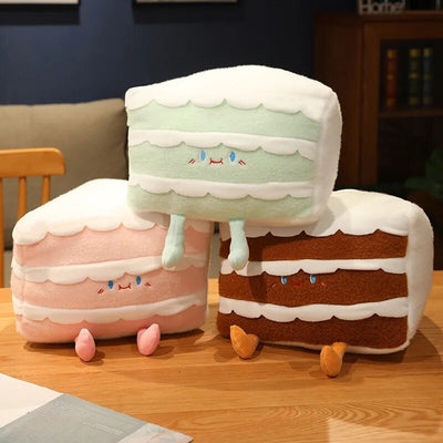 Cartoon Slice of Cake Plushie, 8-20" | 20-50 cm plush toy – – – Image 7 | Plushie Produce
