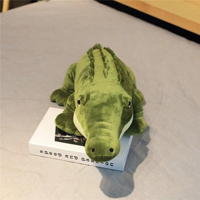 Closed-Mouth Crocodile Stuffed Animal, 3-3.9' | 90-120 cm plush toy – – – Image 5 | Plushie Produce