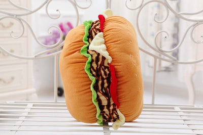 Funny Face Hamburger Plush Toy, 12-16" | 30-40 cm plush toy – – – Image 5 | Plushie Produce