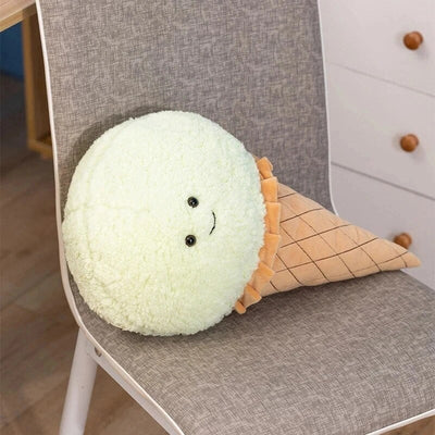 Ice Cream Cone Plush Toy, Five Flavors, 18" | 46 cm plush toy – – – Image 11 | Plushie Produce