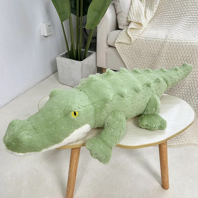 Jumbo Green Crocodile Plushie, 1.8-3.8' | 55-115 cm plush toy – – – Image 4 | Plushie Produce