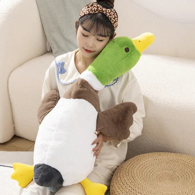 Jumbo Mallard Duck Plushie, 30-40" | 75-100 cm plush toy – – – Image 3 | Plushie Produce
