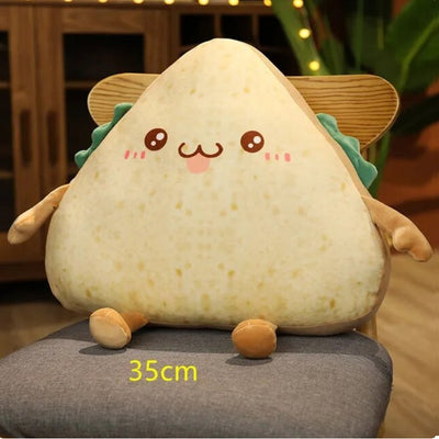 Kawaii Sandwich Slice Plushie: Four Styles, 12-18 in | 30-45 cm plush toy – – 35cm playful – Image 12 | Plushie Produce