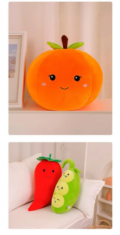 Large Orange Plushie, 14" | 35 cm plush toy – – – Image 3 | Plushie Produce