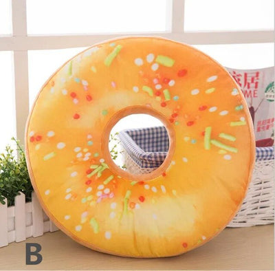 Large Realistic Donut Plushie, 20 Donut Styles, 16" | 40 cm plush toy – – B – Image 12 | Plushie Produce