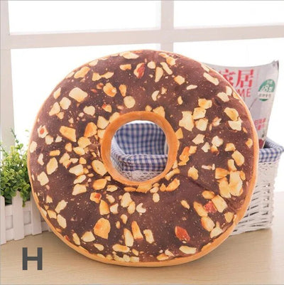 Large Realistic Donut Plushie, 20 Donut Styles, 16" | 40 cm plush toy – – H – Image 3 | Plushie Produce