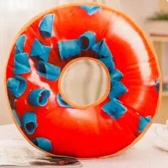 Large Realistic Donut Plushie, 20 Donut Styles, 16" | 40 cm plush toy – – P – Image 9 | Plushie Produce