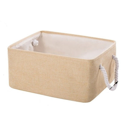 Linen/Canvas Toy Storage Basket, 30 Varieties, 16" | 41 cm plush toy – – A2 linen – Image 18 | Plushie Produce