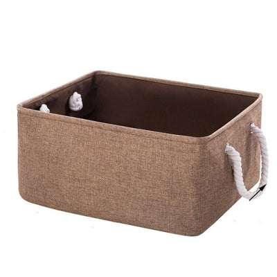 Linen/Canvas Toy Storage Basket, 30 Varieties, 16" | 41 cm plush toy – – A3 linen – Image 28 | Plushie Produce