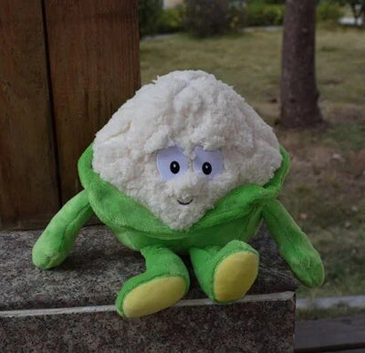 Plushie Assorted Fruit and Veggie Plushies, 10" | 25 cm plush toy – – Cauliflower – Image 12 | Plushie Produce