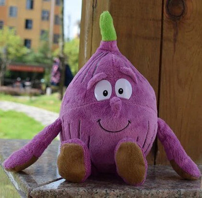 Plushie Assorted Fruit and Veggie Plushies, 10" | 25 cm plush toy – – Onion – Image 21 | Plushie Produce