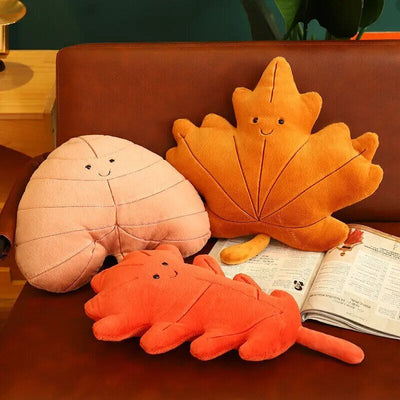 Plushie Autumn Leaf Collection- Fall Decor, Six Styles, 14" | 35 cm plush toy – – – Image 8 | Plushie Produce