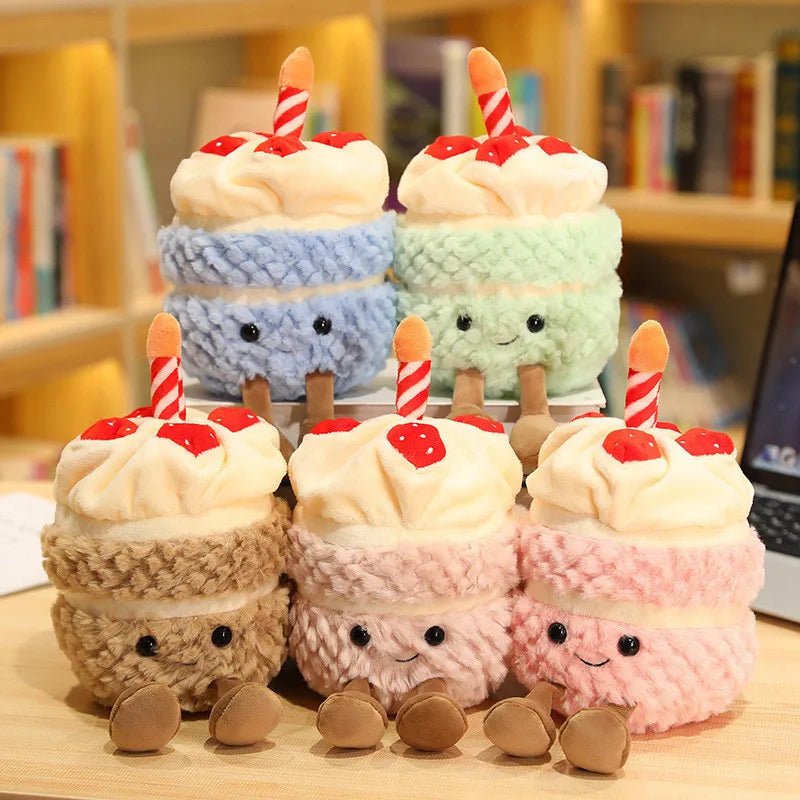 Plushie Birthday Cupcake, Five Colors, 10" | 26 cm plush toy – – – Image 14 | Plushie Produce