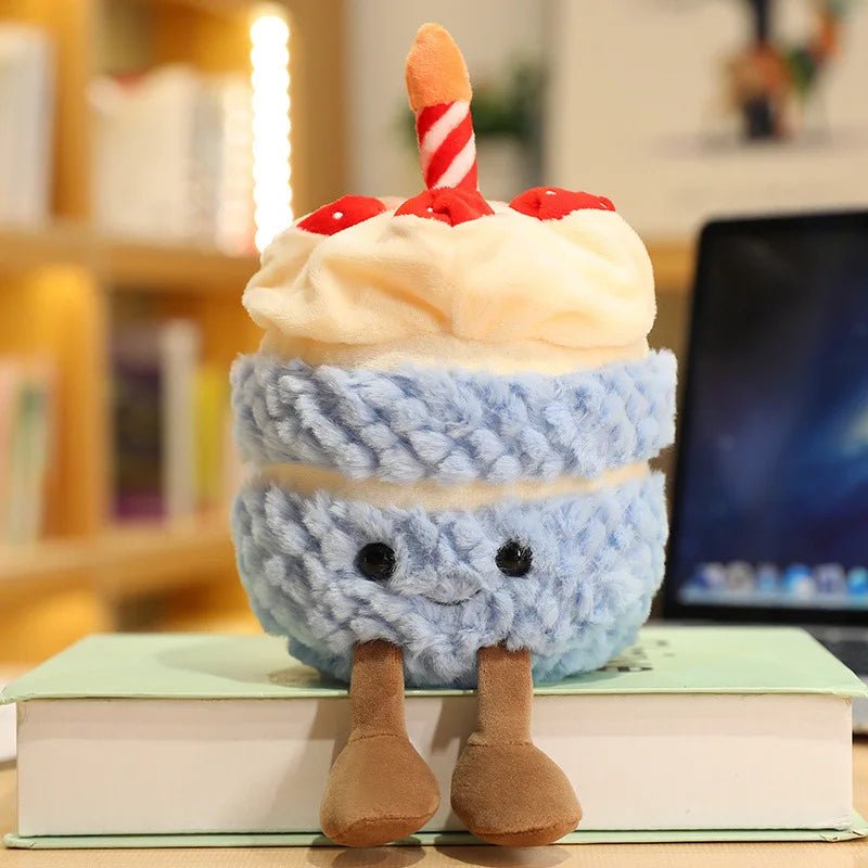Plushie Birthday Cupcake, Five Colors, 10" | 26 cm plush toy – – – Image 4 | Plushie Produce