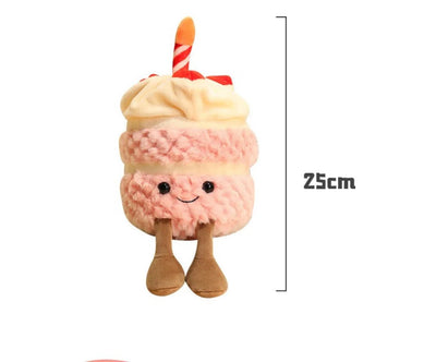 Plushie Birthday Cupcake, Five Colors, 10" | 26 cm plush toy – – – Image 5 | Plushie Produce