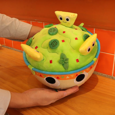 Plushie Bowl of Guacamole - Cute Food Toy, 11" | 27 cm plush toy – – – Image 3 | Plushie Produce
