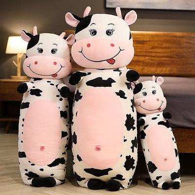 Plushie Cartoon Dairy Cow Body Pillow, 2.3' | 70 cm plush toy – – – Image 2 | Plushie Produce