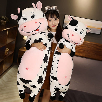 Plushie Cartoon Dairy Cow Body Pillow, 2.3' | 70 cm plush toy – – – Image 3 | Plushie Produce