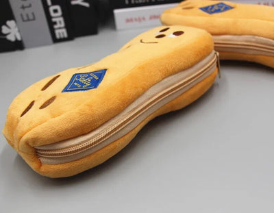 Plushie Cartoon Peanut Pencil Case, 8" | 21 cm plush toy – – – Image 4 | Plushie Produce