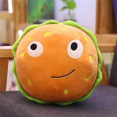Plushie Cartoon Snack Foods, Eight Foods, 8-28" | 20-70 cm plush toy – – 25cm hamburger – Image 15 | Plushie Produce