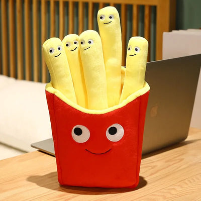 Plushie Cartoon Snack Foods, Eight Foods, 8-28" | 20-70 cm plush toy – – 30cm French fries – Image 10 | Plushie Produce