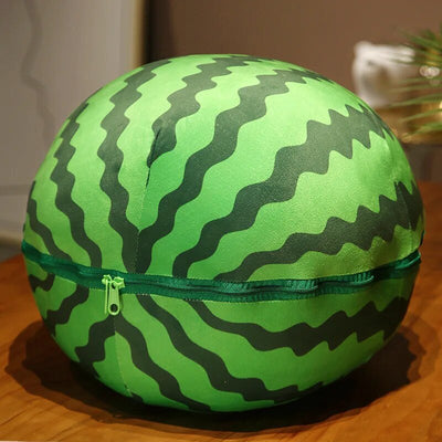 Plushie Children's Watermelon Seat Cushion, 24" | 60 cm plush toy – – – Image 3 | Plushie Produce