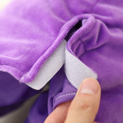 Plushie Eggplant Hat, 18" | 46 cm plush toy – – – Image 8 | Plushie Produce