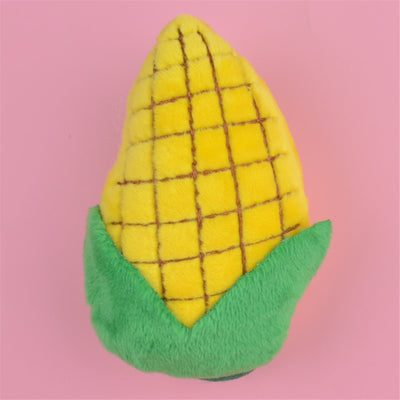 Plushie Fruit and Vegetable Refrigerator Magnet, 10 Foods, 2-3" | 5-8 cm plush toy – – 10cm Corn – Image 22 | Plushie Produce