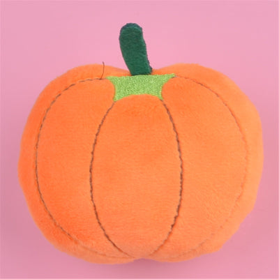 Plushie Fruit and Vegetable Refrigerator Magnet, 10 Foods, 2-3" | 5-8 cm plush toy – – 6cm Pumpkin – Image 21 | Plushie Produce