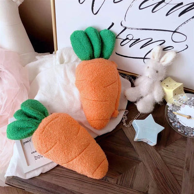 Plushie Fuzzy Carrot, 15" | 38 cm plush toy – – – Image 1 | Plushie Produce