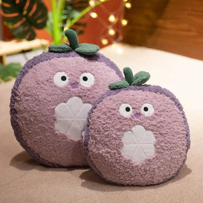 Plushie Fuzzy Fruit w/Optional Handwarmer, 5 Fruits, 14-18" | 36-45 cm plush toy – – – Image 8 | Plushie Produce