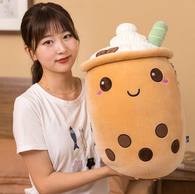 Plushie Jumbo Iced Coffee Bubble Tea with Ice Cream, 9-28" | 23-70 cm plush toy – – – Image 2 | Plushie Produce