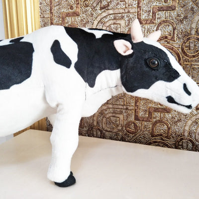 Plushie Jumbo Lifelike Dairy Cow, 3' | 70 cm plush toy – – – Image 6 | Plushie Produce