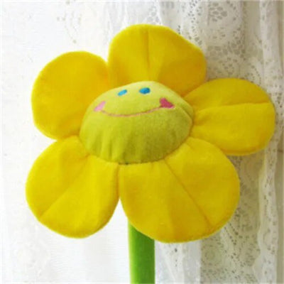 Plushie Jumbo Stemmed Cartoon Flowers, 12-34" | 30-85 cm plush toy – – Yellow – Image 4 | Plushie Produce