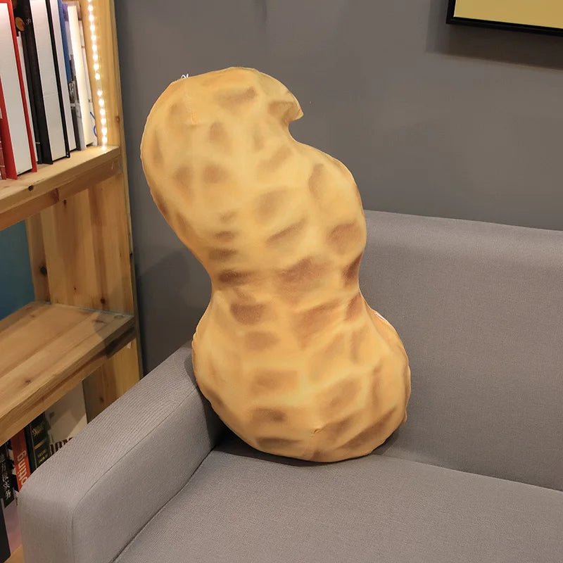 Plushie Large Lifelike Peanut Shell Plushie, 18-28" | 45-70 cm plush toy – – 1.5 ft (45cm) – Image 1 | Plushie Produce