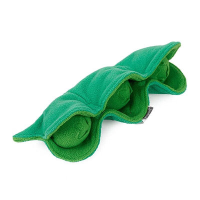 Plushie Peas in a Pod Dog Sniffing Toy, 12" | 31 cm plush toy – – – Image 2 | Plushie Produce