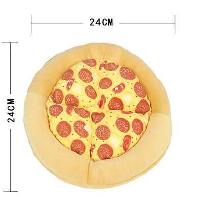 Plushie Pizza Dog Sniffing Toy, 9" | 24 cm plush toy – – – Image 7 | Plushie Produce