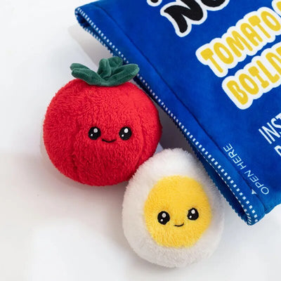 Plushie Ramen Noodle Bag with Contents, Two Colors, 18" | 45 cm plush toy – – – Image 2 | Plushie Produce