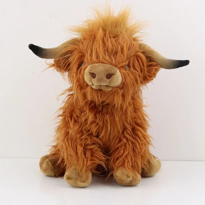 Plushie Realistic Highland Cow, Three Colors, 10" | 25 cm plush toy – – – Image 2 | Plushie Produce