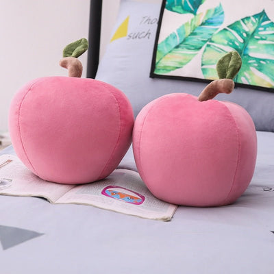 Plushie Realistic Large Red Apple, 10-16" | 25-40 cm plush toy – – – Image 3 | Plushie Produce