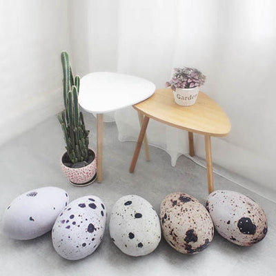 Plushie Realistic Quail Egg Pillow, 14" | 22 cm plush toy – – – Image 1 | Plushie Produce
