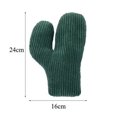 Plushie Saguaro Cactus Catnip Toy for Cats, 9-18" | 24-46 cm plush toy – – Dark green/Small – Image 6 | Plushie Produce