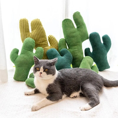 Plushie Saguaro Cactus Catnip Toy for Cats, 9-18" | 24-46 cm plush toy – – – Image 1 | Plushie Produce